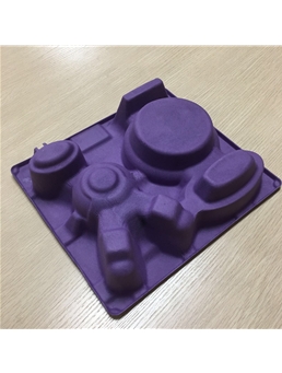 紫色游戏机纸托